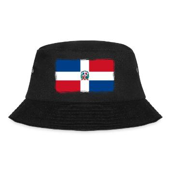 Dominican Republic Flag Dom Rep Flag - Bucket Hat - black - Front - Lela (165cm)