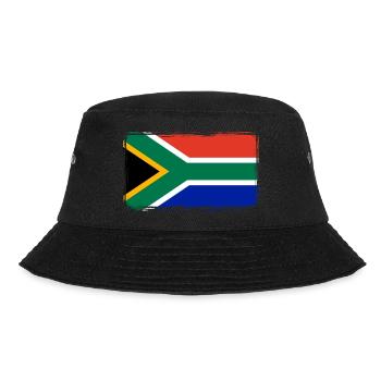 South Africa Flag Africa South African Flag - Bucket Hat - black - Front - Lela (165cm)