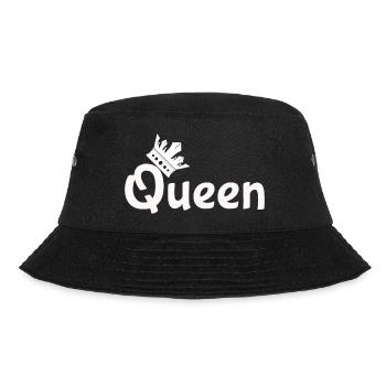 Liebe King Queen - Bucket Hat - Schwarz - Vorne - Lela (165cm)