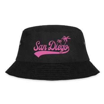 San Diego Palms - Bucket Hat - black - Front - Lela (165cm)