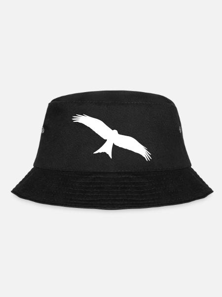 Rot-Milan - Bucket Hat - Schwarz