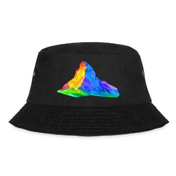 Cervin, montagne, triangles colorés, Triangles, Alpes - Bob - noir - Devant - Lela (165cm)