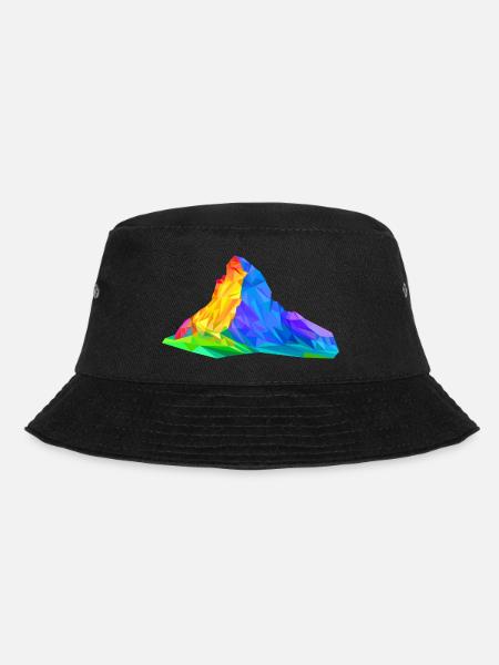 Cervin, montagne, triangles colorés, Triangles, Alpes - Bob - noir