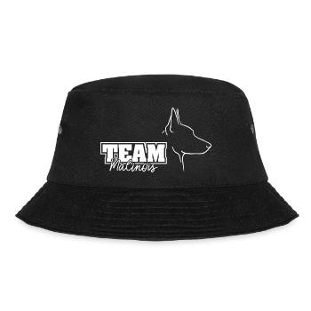 TEAM MALINOIS Hunde Hund Wilsigns IGP Hundesport - Bucket Hat - Schwarz - Vorne - Lela (165cm)