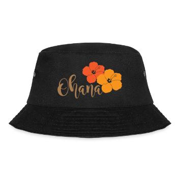 Ohana avec des fleurs d’hibiscus - Bob - noir - Devant - Lela (165cm)