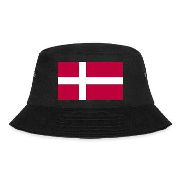 Danemark Drapeau danois Danmark Denmark - Bob - noir - Devant - Lela (165cm)