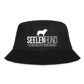 GERMANISCHER BÄRENHUND Seelenhund Hunde Wilsigns - Bucket Hat - Schwarz - Vorne - Lela (165cm)