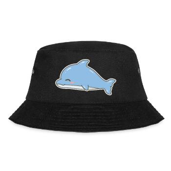 Dolphin Dolphin - Bucket Hat - black - Front - Lela (165cm)