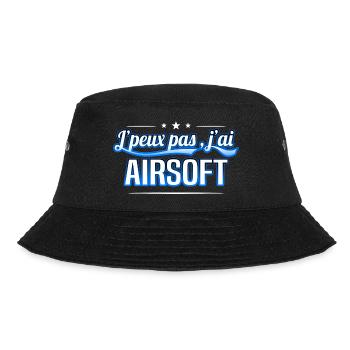 Airsoft - j'peux pas , j'ai Airsoft - Bob - noir - Devant - Lela (165cm)