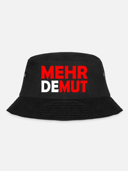 Demut - Bucket Hat - Schwarz