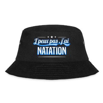 Natation - j'peux pas , j'ai Natation - Bob - noir - Devant - Lela (165cm)