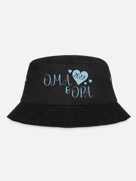 Oma und Opa 2022 - Bucket Hat - Schwarz