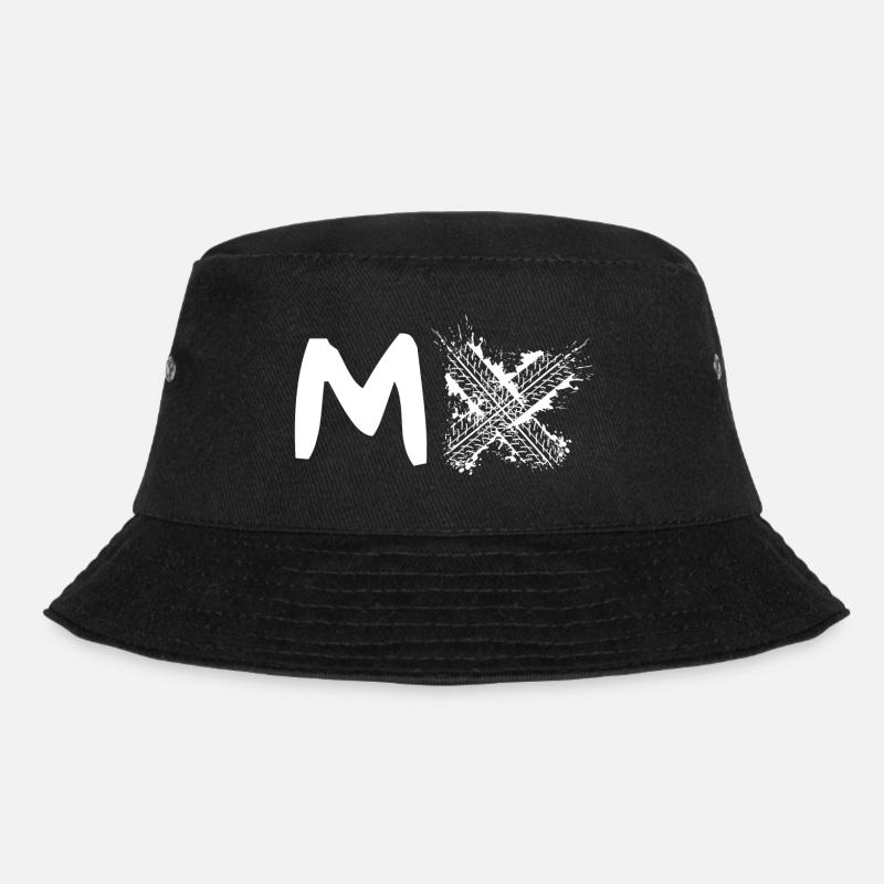 MX MOTOCROSS - Bucket Hat - Schwarz