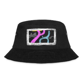 Landscape Modern - Japan Colors - Bucket Hat - black - Front - Lela (165cm)