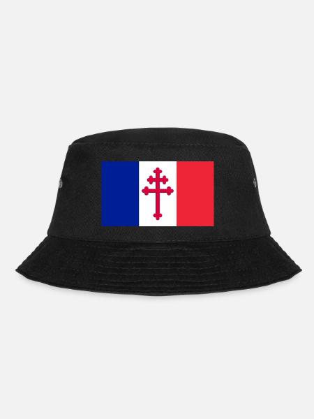 Drapeau Français Lorraine - Bob - noir