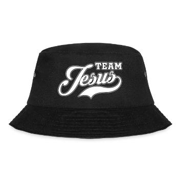 Team Jesus - Bucket Hat - black - Front - Lela (165cm)
