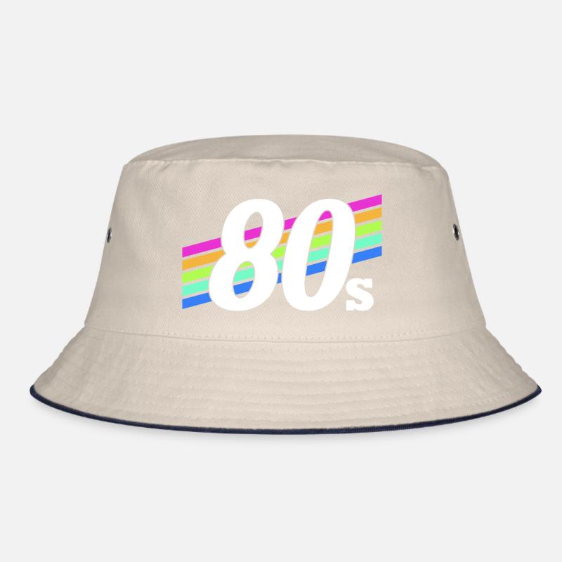 neon graphic Bucket Hat