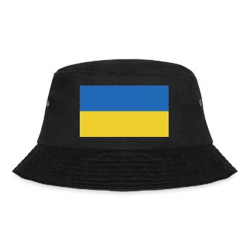 ukraine flag - Bucket Hat - black - Front - Lela (165cm)