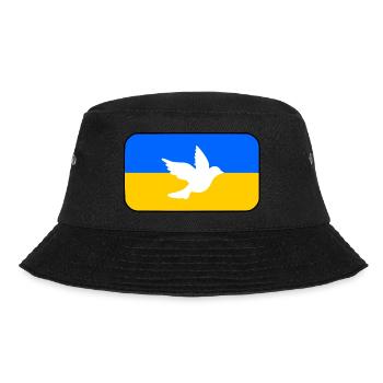 Ukraine - Bucket Hat - Schwarz - Vorne - Lela (165cm)
