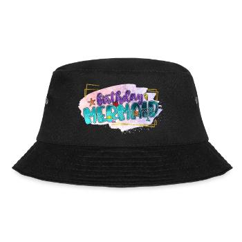 Ocean Sublimation - Bucket Hat - black - Front - Lela (165cm)