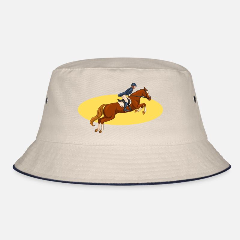 cavalier riding Bucket Hat