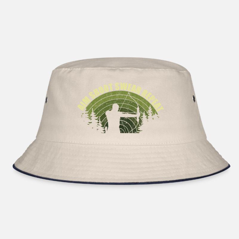 Spaß Bogenschießen Bogenjagd Bogenjäger Bogenjagd Bogenjagd Bogen Bucket Hat