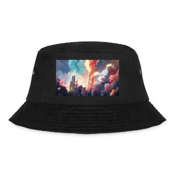 Colourful industrial - Bucket Hat - black - Front - Lela (165cm)