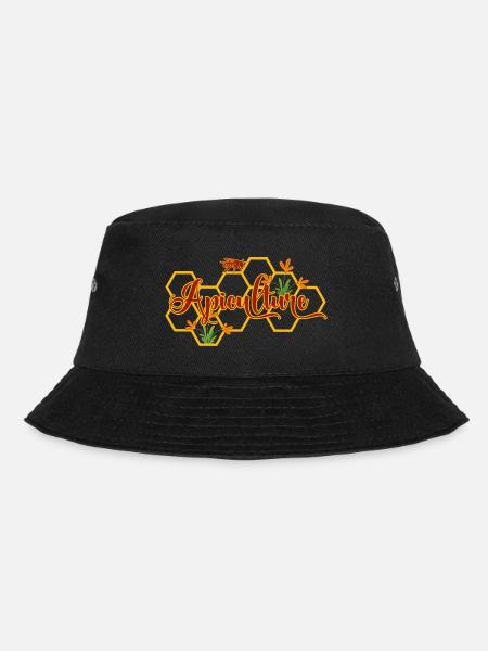 Apiculture cadeau apiculteur alvéoles et abeille - Bob - noir