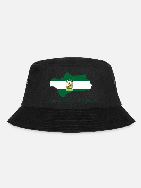 Andalusien - Bucket Hat - Schwarz