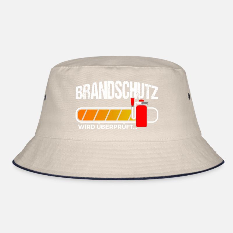 Brandschutz überprüft Brandschutzbeauftragter Bucket Hat