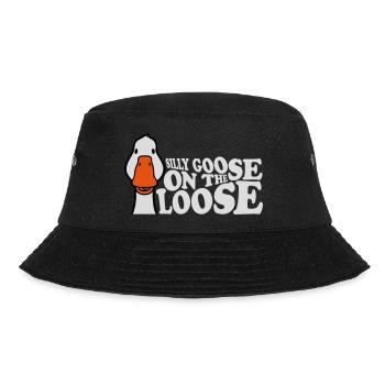 goose on the loose - Bucket Hat - black - Front - Lela (165cm)