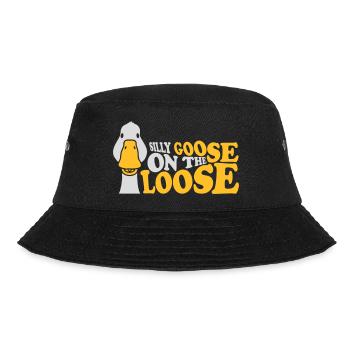 goose on the loose - Bucket Hat - black - Front - Lela (165cm)