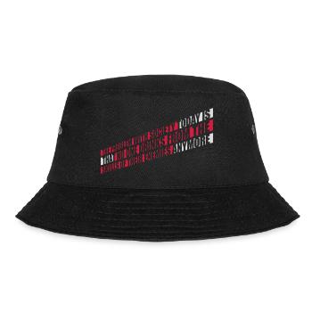 drinks from enemies skulls - Bucket Hat - black - Front - Lela (165cm)