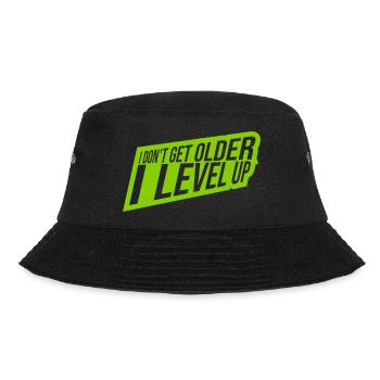 get older level up - Bucket Hat - black - Front - Lela (165cm)
