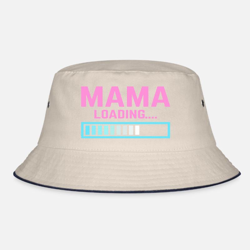 Mum loading mama mom Bucket Hat