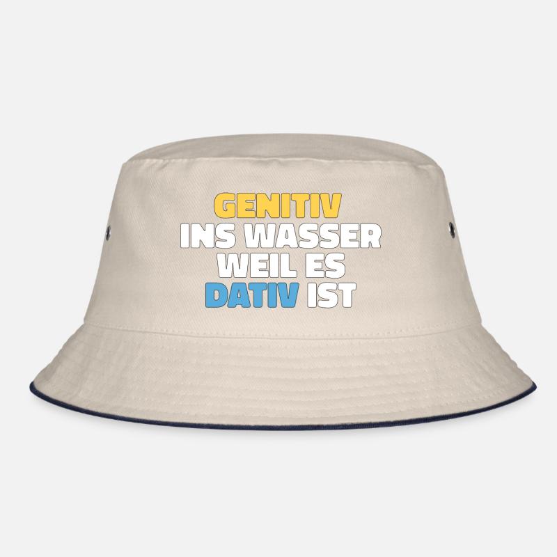 Gentiv Dativ Deutsch Lehrer Geschenk Bucket Hat