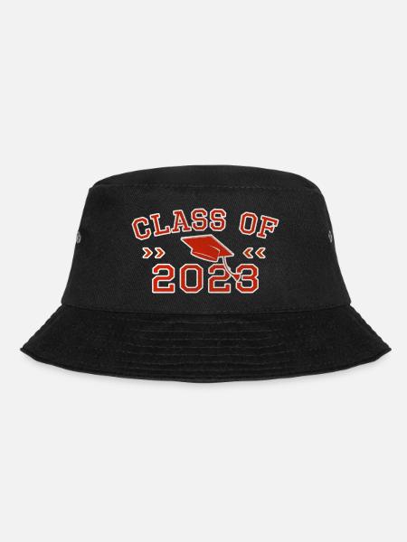 Class of 2023 Retro Vintage Abschluss Abi Matura - Bucket Hat - Schwarz