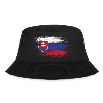 Carte murale de Slovaquie Drapeau utilisé - Bob - noir - Devant - Lela (165cm)