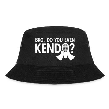 Japanischer Schwertkampf Kendo - Bucket Hat - Schwarz - Vorne - Lela (165cm)