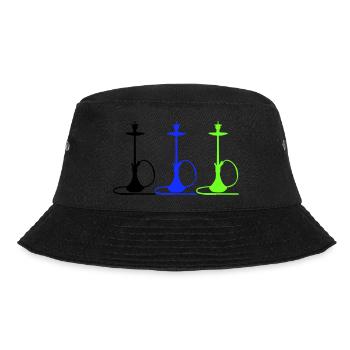 Hookah - Bucket Hat - black - Front - Lela (165cm)