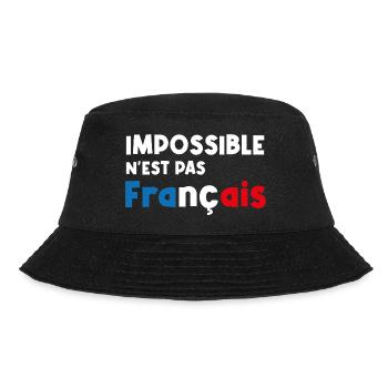 impossible n'est pas français - Bob - noir - Devant - Lela (165cm)