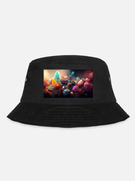 Crystal cove - Bucket Hat - black