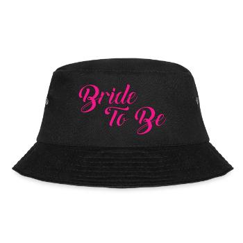 BRIDE ZU SEIN - Bucket Hat - Schwarz - Vorne - Lela (165cm)