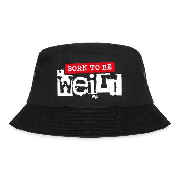 Born To Be Weird - Bucket Hat - black - Front - Lela (165cm)