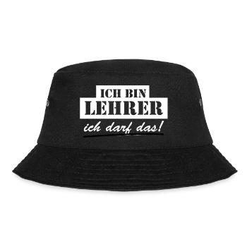 Lustiger Spruch Witzig Humor Geschenkidee - Bucket Hat - Schwarz - Vorne - Lela (165cm)