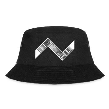 I'm Not Bossy I'm Aggressively Helpful Witz Spruch - Bucket Hat - Schwarz - Vorne - Lela (165cm)