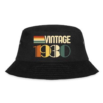 Vintage 1930-cadeau anniversaire 1930 - Bob - noir - Devant - Lela (165cm)
