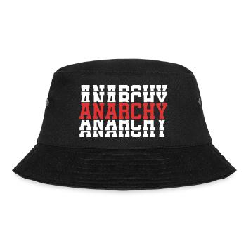 t-shirt Anarchy t-shirt idée cadeau texte empilé - Bob - noir - Devant - Lela (165cm)