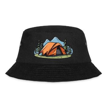 Tente de camping Camper - Bob - noir - Devant - Lela (165cm)