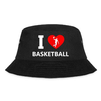 Basketball - Bucket Hat - black - Front - Lela (165cm)